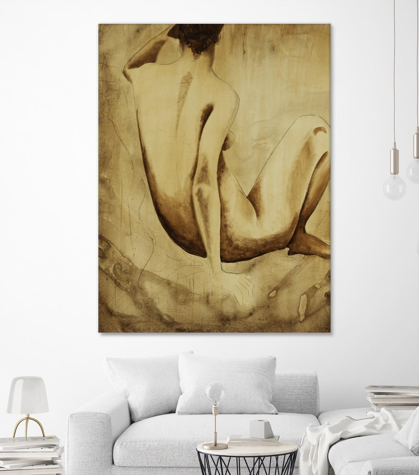 Daydreamer I by Daleno Art on GIANT ART - figurative  nude