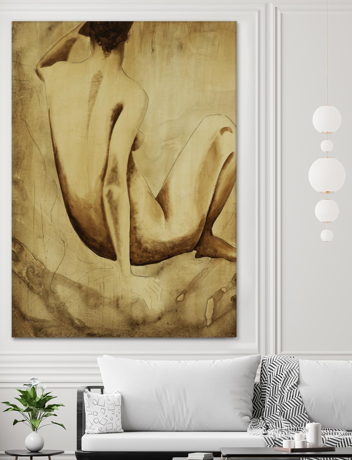 Daydreamer I by Daleno Art on GIANT ART - figurative  nude