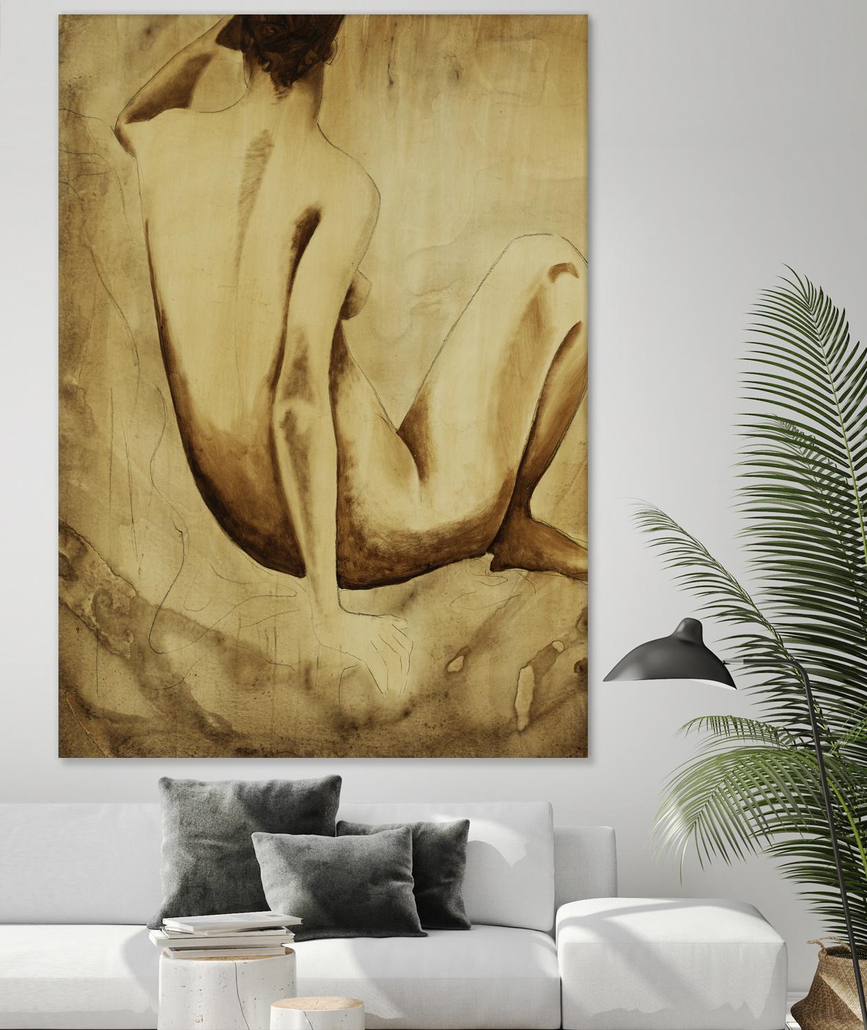Daydreamer I by Daleno Art on GIANT ART - figurative  nude