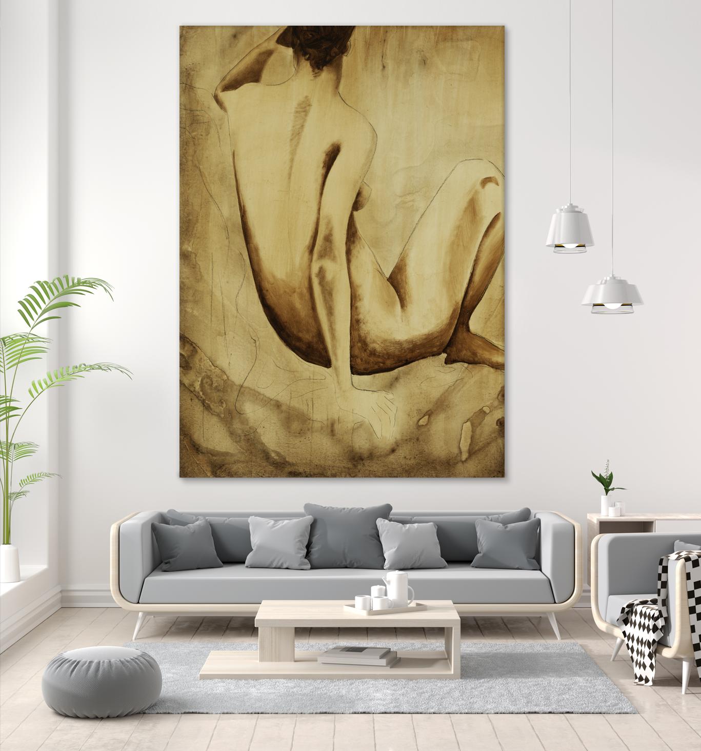 Daydreamer I by Daleno Art on GIANT ART - figurative  nude