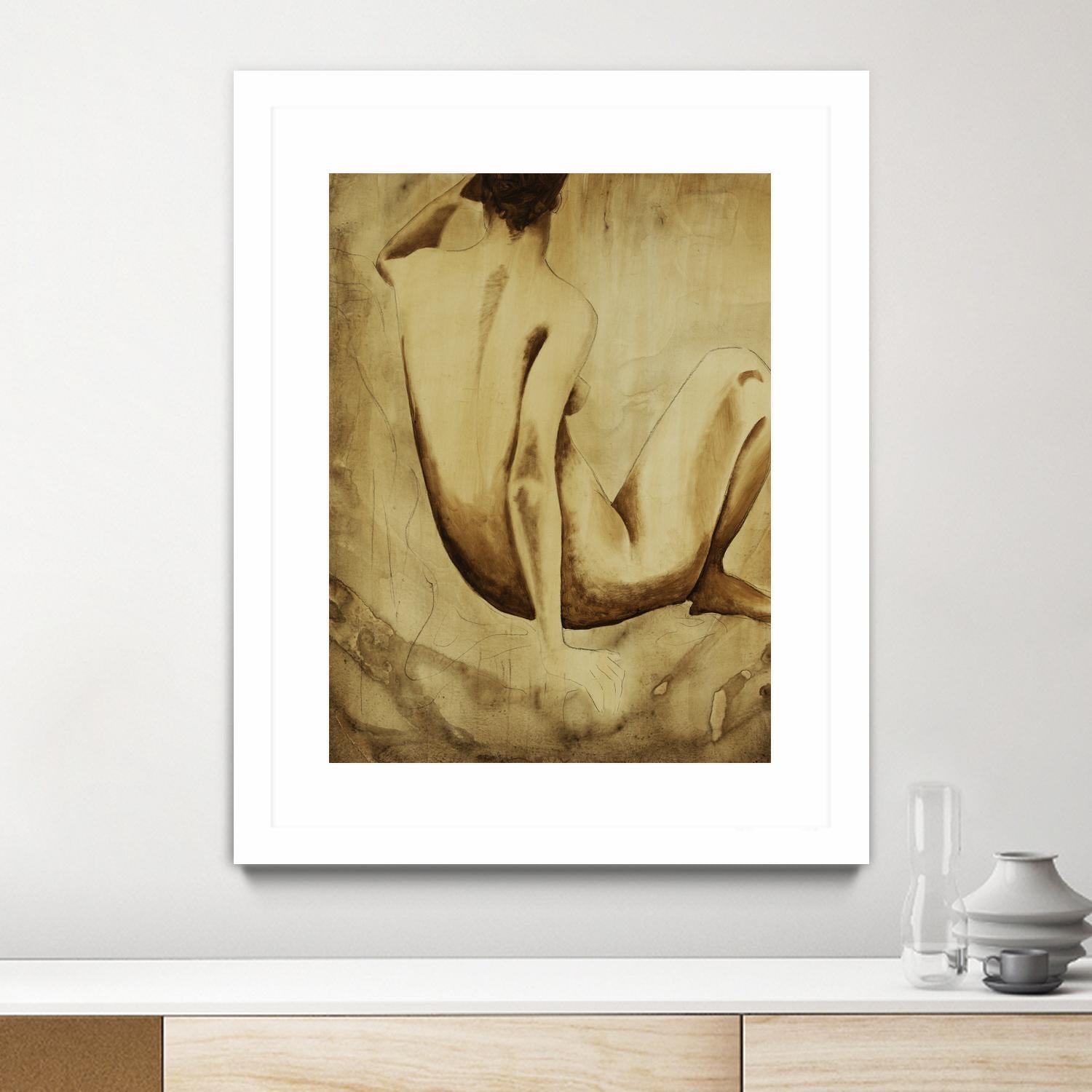 Daydreamer I by Daleno Art on GIANT ART - figurative  nude