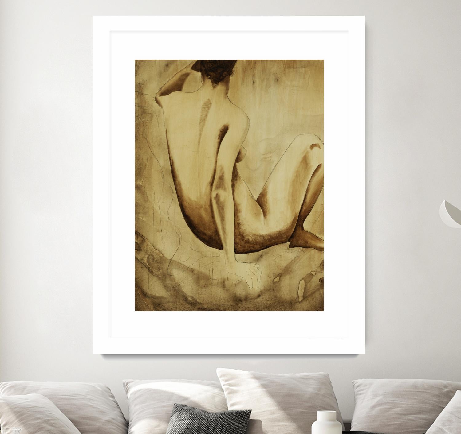 Daydreamer I by Daleno Art on GIANT ART - figurative  nude