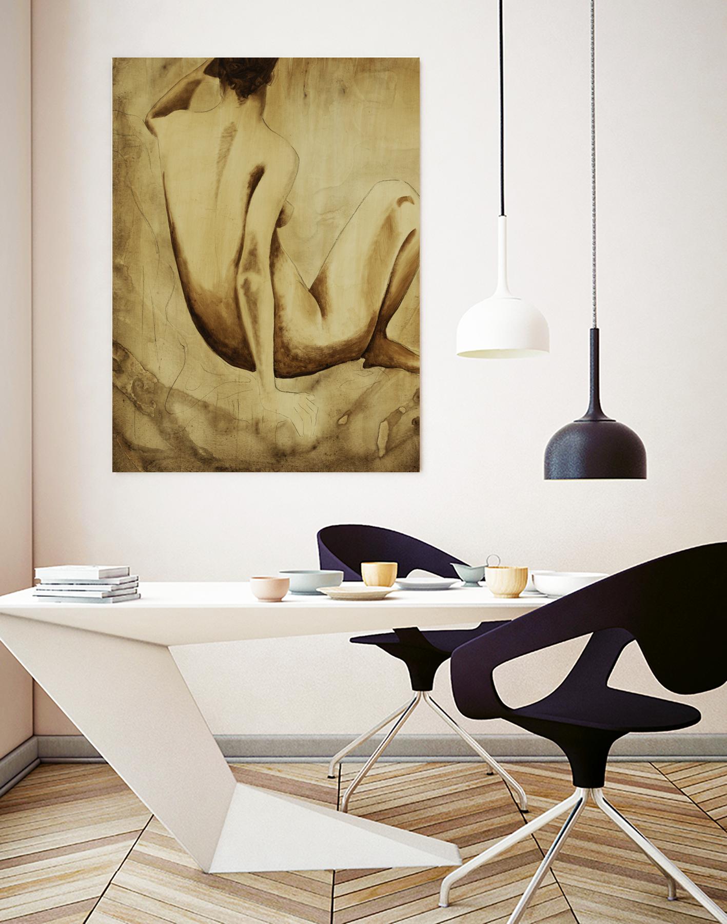 Daydreamer I by Daleno Art on GIANT ART - figurative  nude