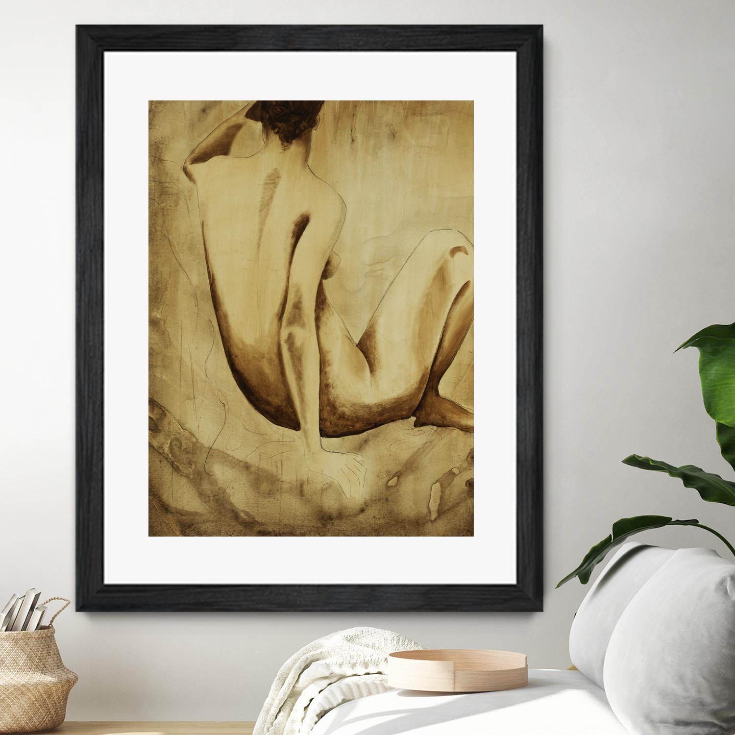 Daydreamer I by Daleno Art on GIANT ART - figurative  nude