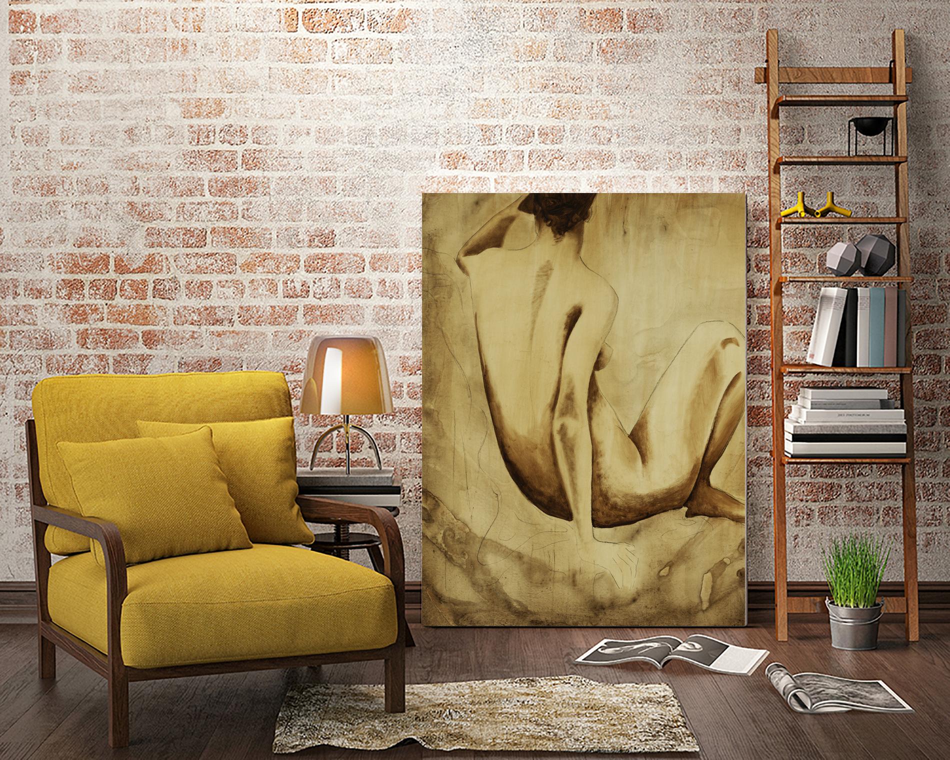 Daydreamer I by Daleno Art on GIANT ART - figurative  nude