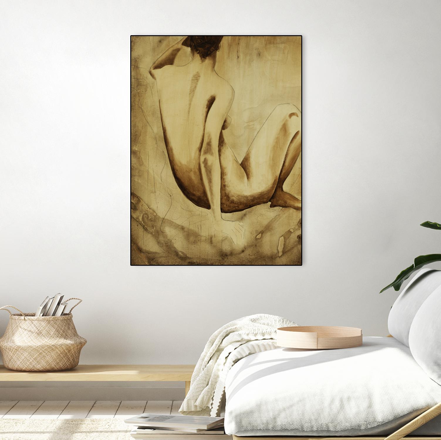 Daydreamer I by Daleno Art on GIANT ART - figurative  nude