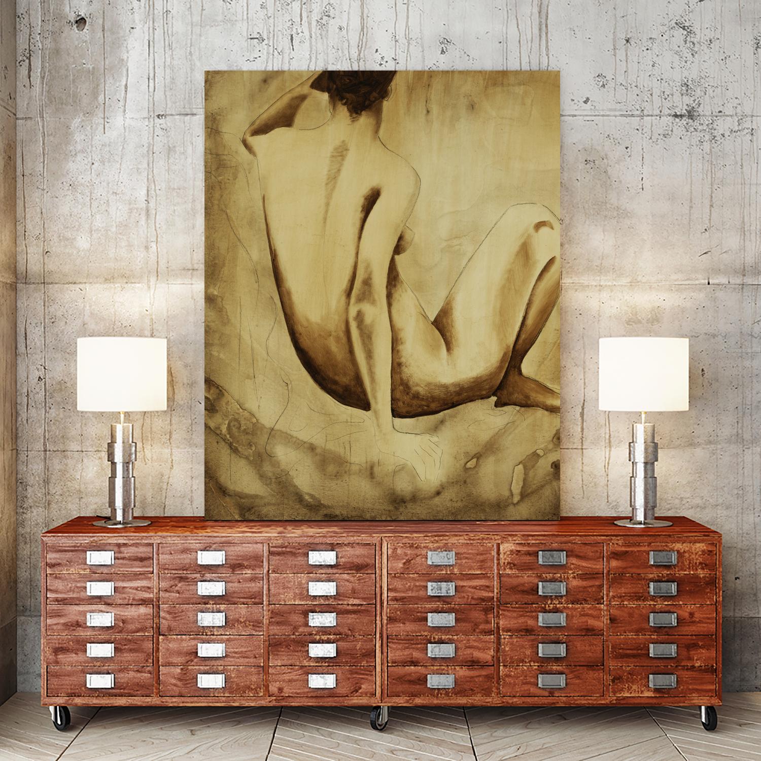 Daydreamer I by Daleno Art on GIANT ART - figurative  nude