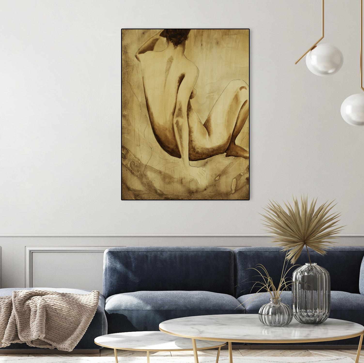 Daydreamer I by Daleno Art on GIANT ART - figurative  nude