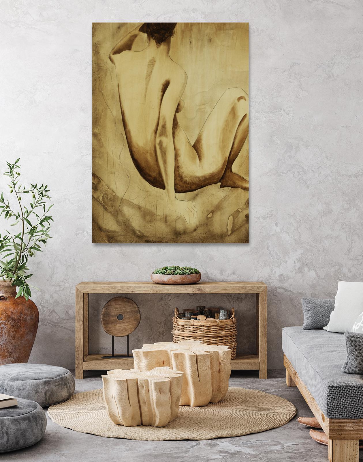 Daydreamer I by Daleno Art on GIANT ART - figurative  nude