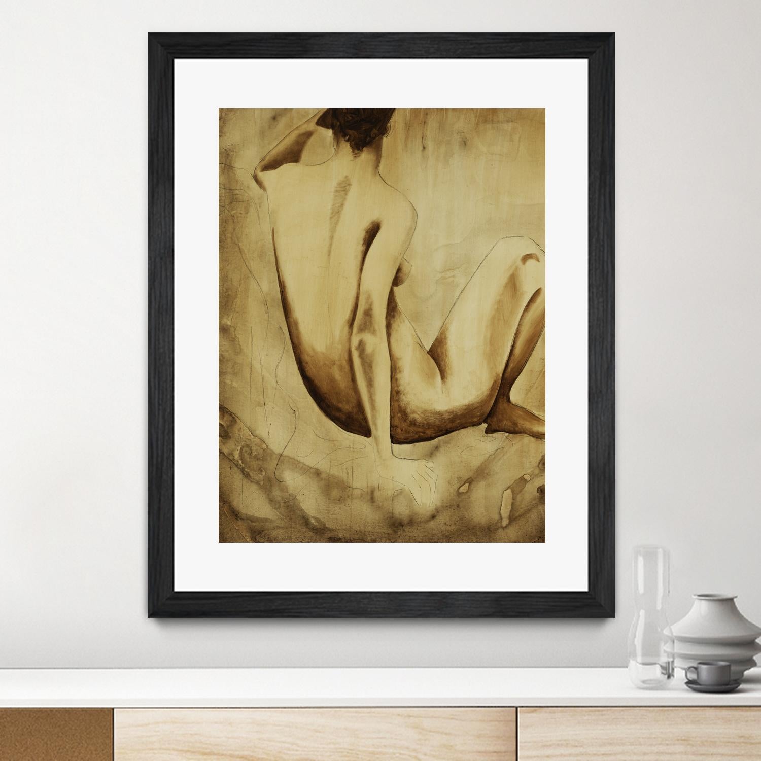 Daydreamer I by Daleno Art on GIANT ART - figurative  nude
