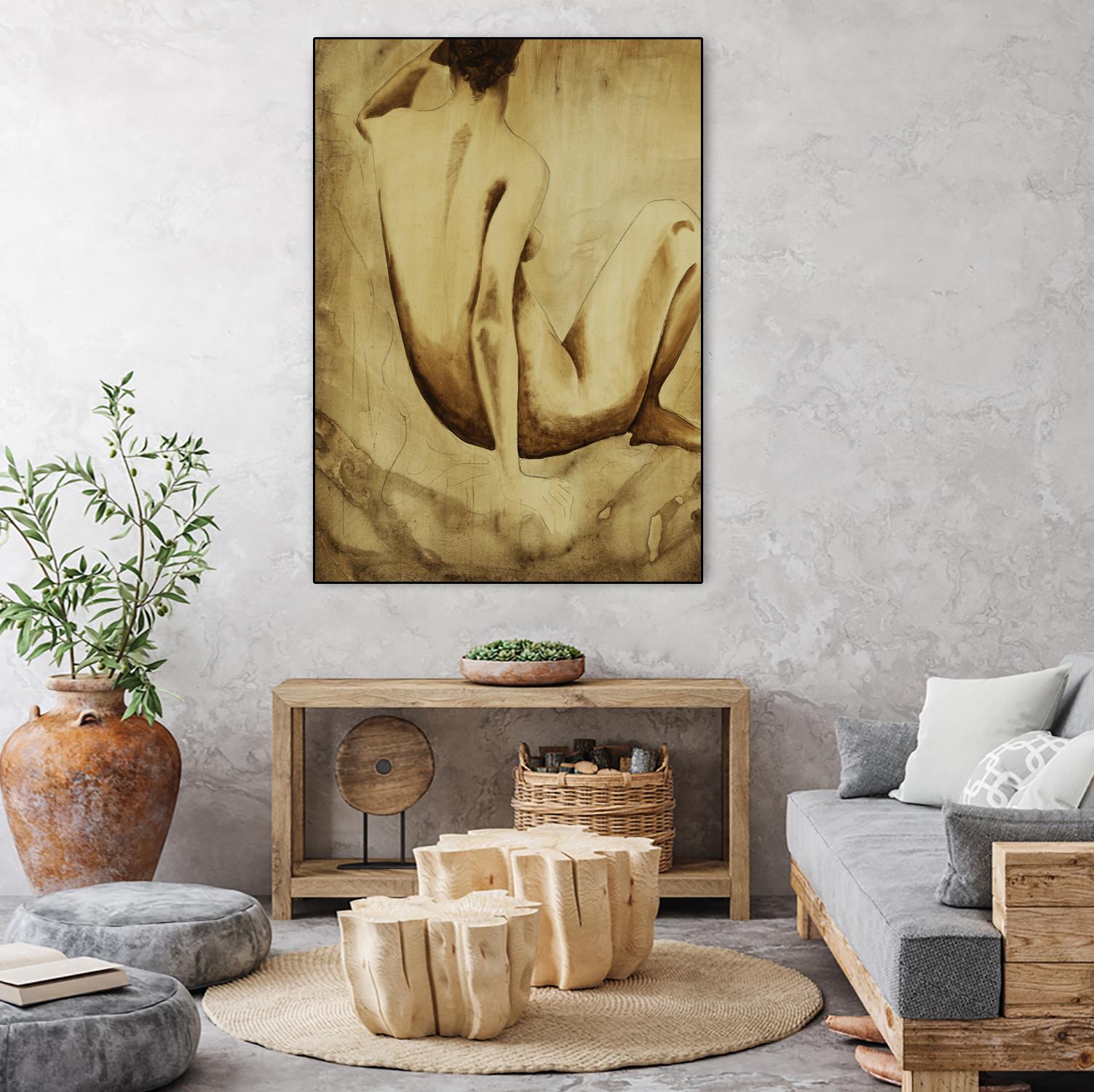 Daydreamer I by Daleno Art on GIANT ART - figurative  nude