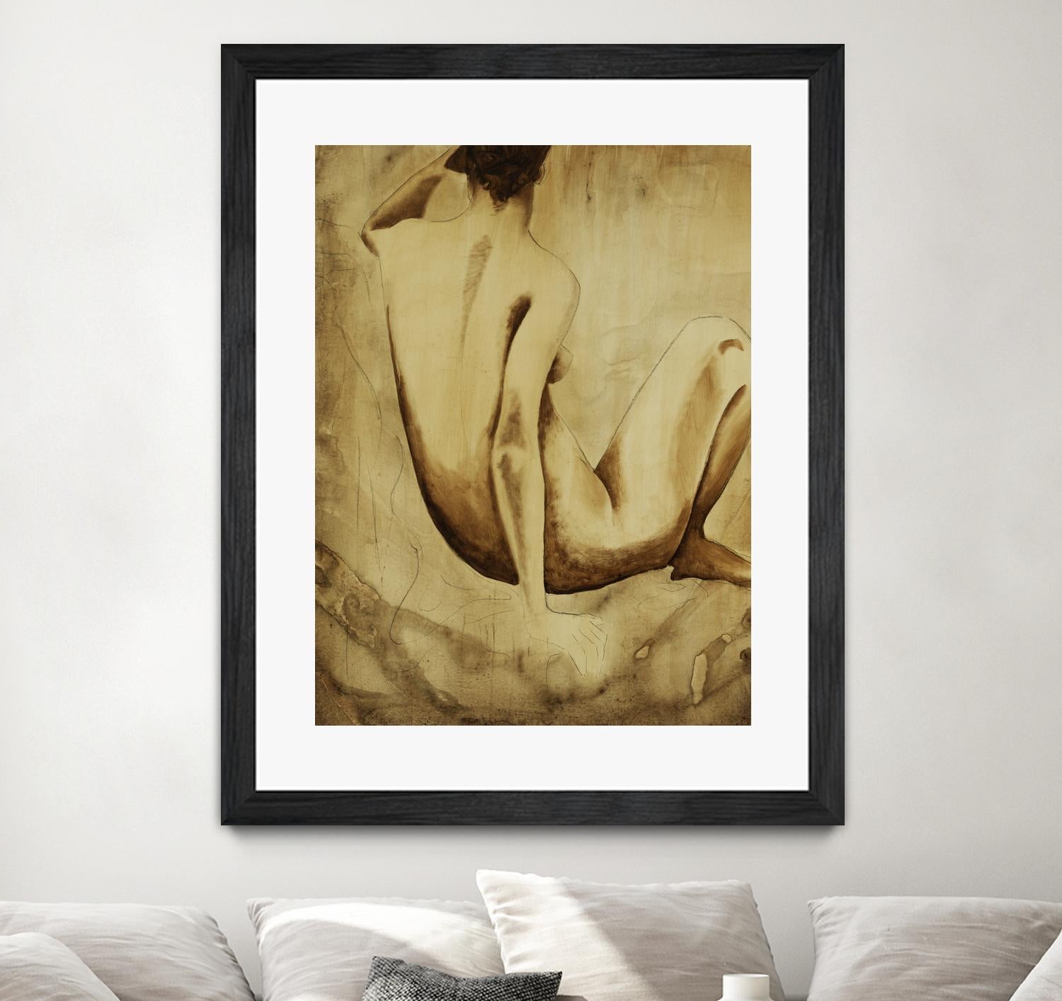Daydreamer I by Daleno Art on GIANT ART - figurative  nude