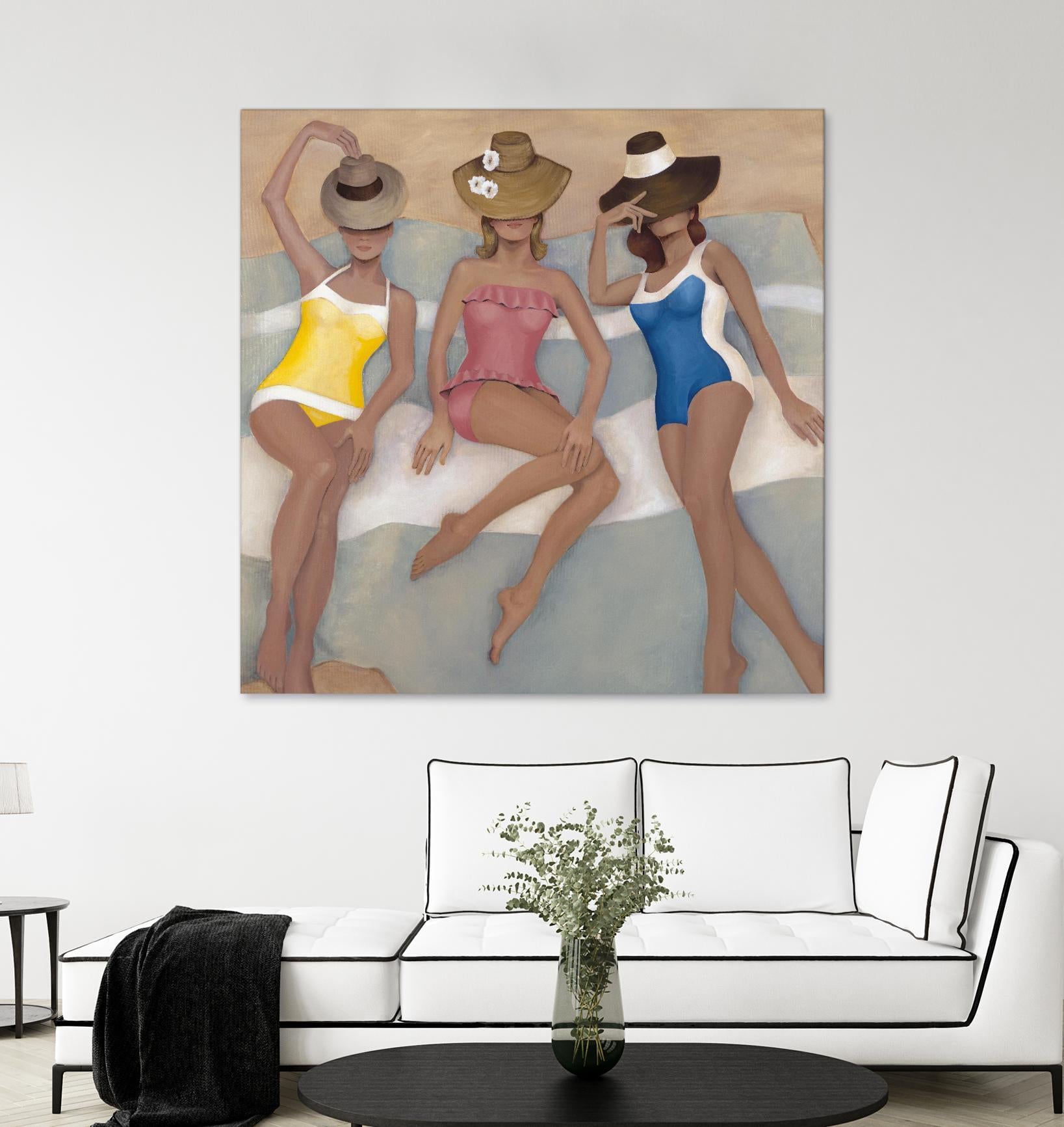 The Orange County Club.tif by Daleno Art on GIANT ART - beige  costal beach