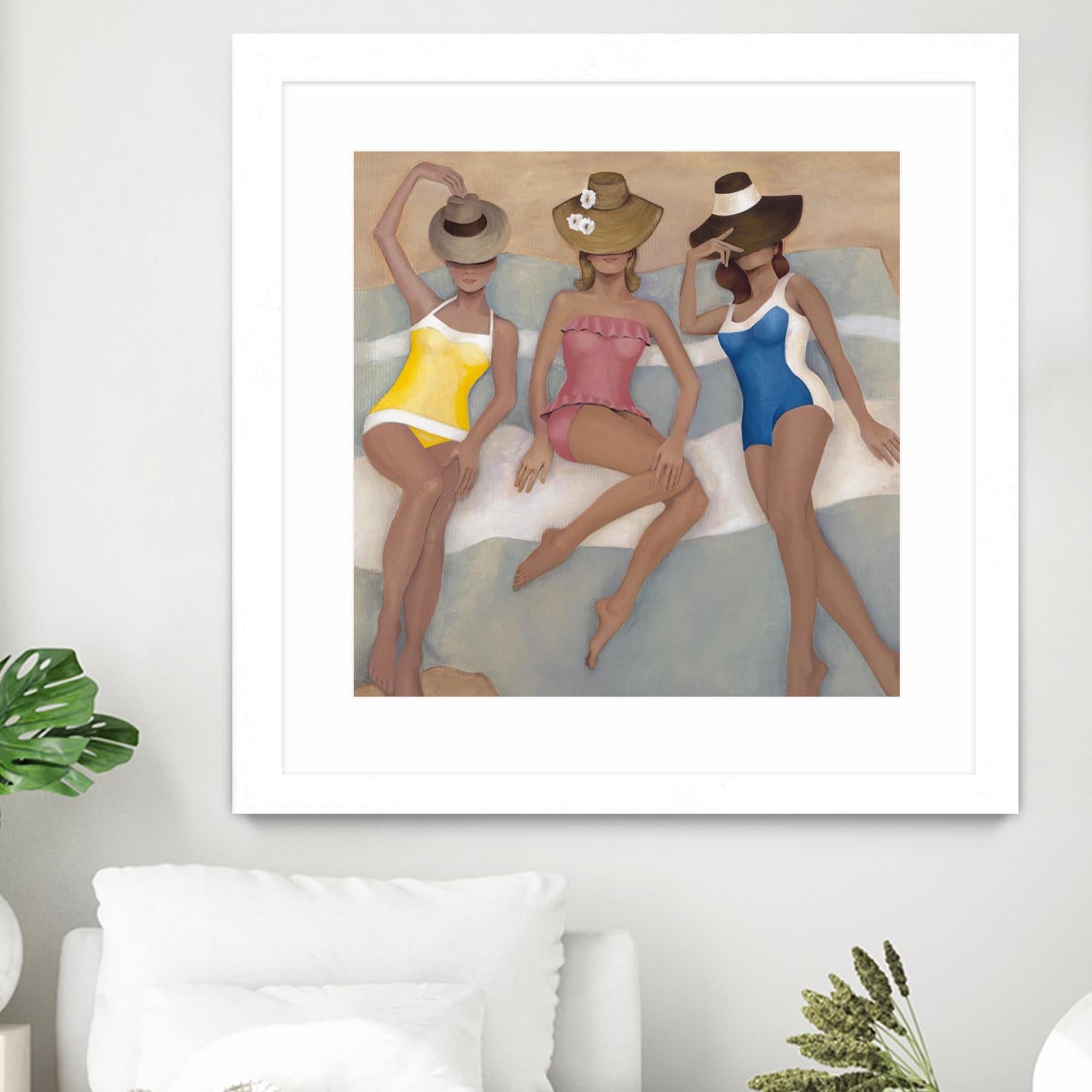 The Orange County Club.tif by Daleno Art on GIANT ART - beige  costal beach