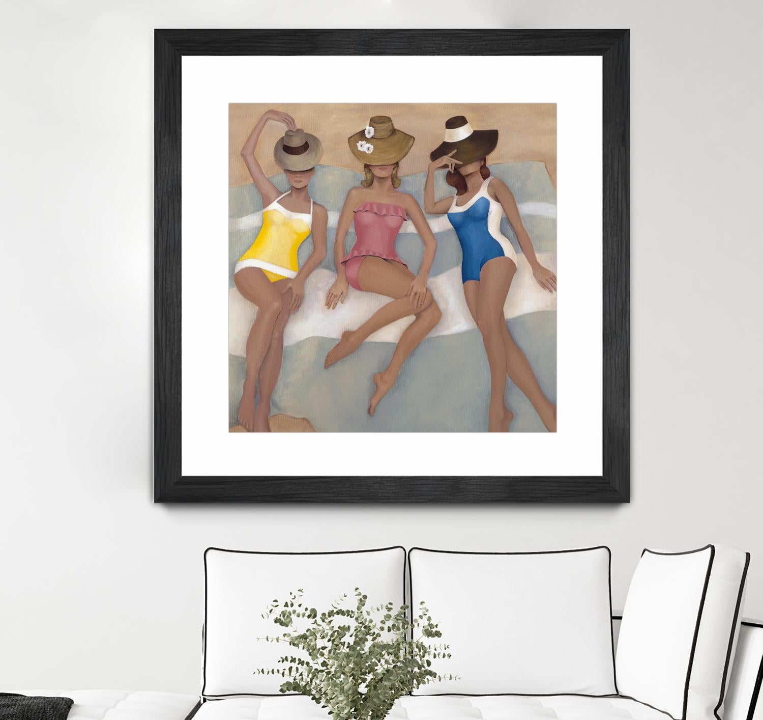 The Orange County Club.tif by Daleno Art on GIANT ART - beige  costal beach