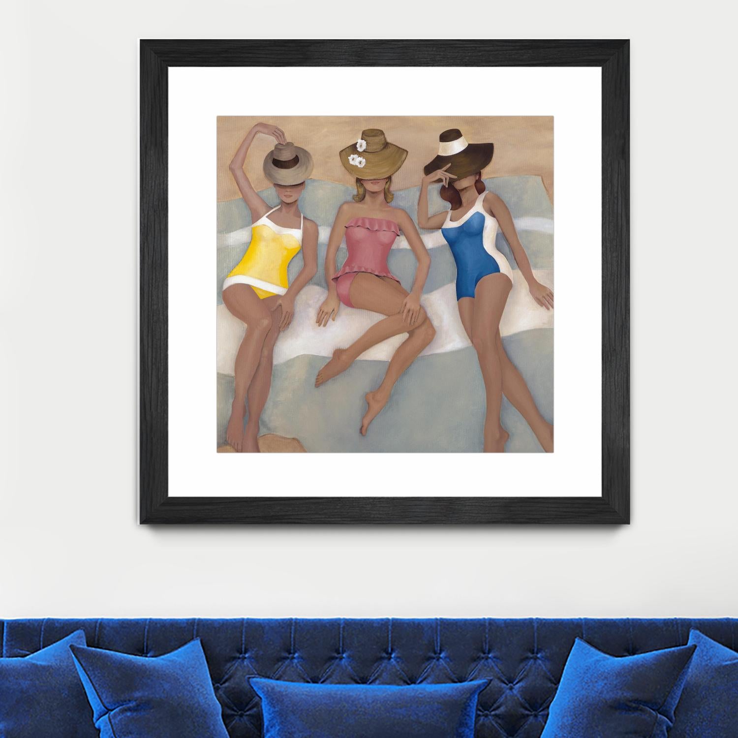 The Orange County Club.tif by Daleno Art on GIANT ART - beige  costal beach