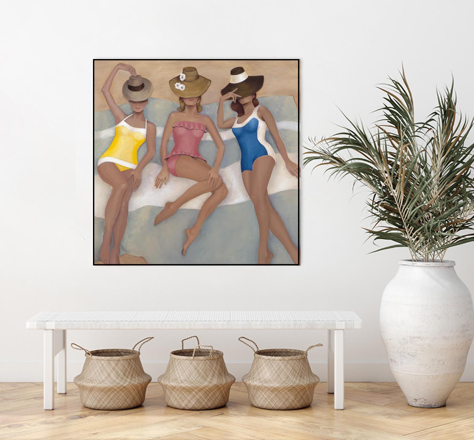 The Orange County Club.tif by Daleno Art on GIANT ART - beige  costal beach