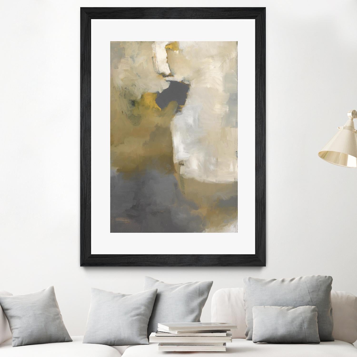Out the Window by Daleno Art on GIANT ART - beige abstract abstract