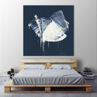 Bells in Motion by Daleno Art on GIANT ART - green abstract abstrait