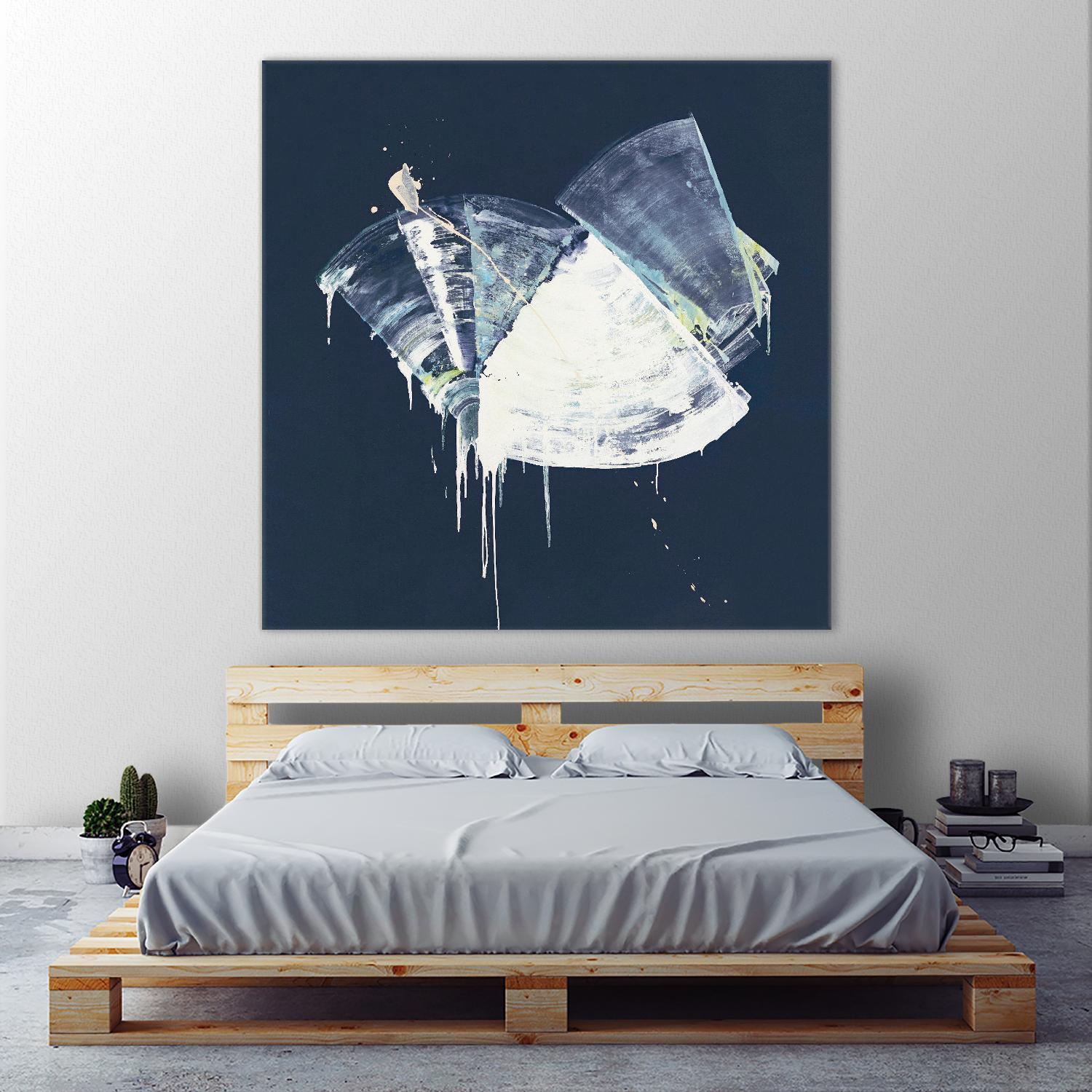 Bells in Motion by Daleno Art on GIANT ART - green abstract abstrait