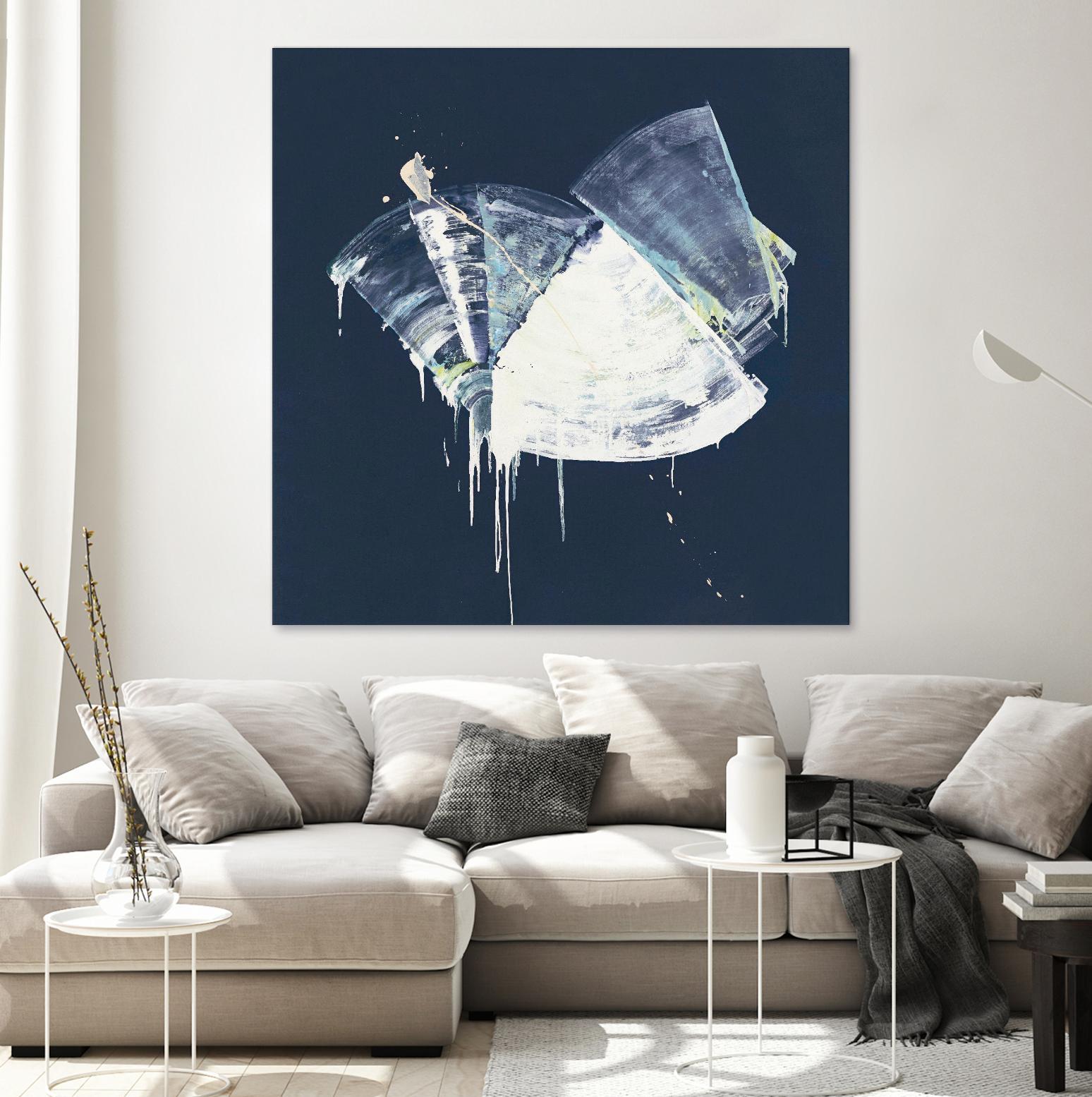 Bells in Motion by Daleno Art on GIANT ART - green abstract abstrait