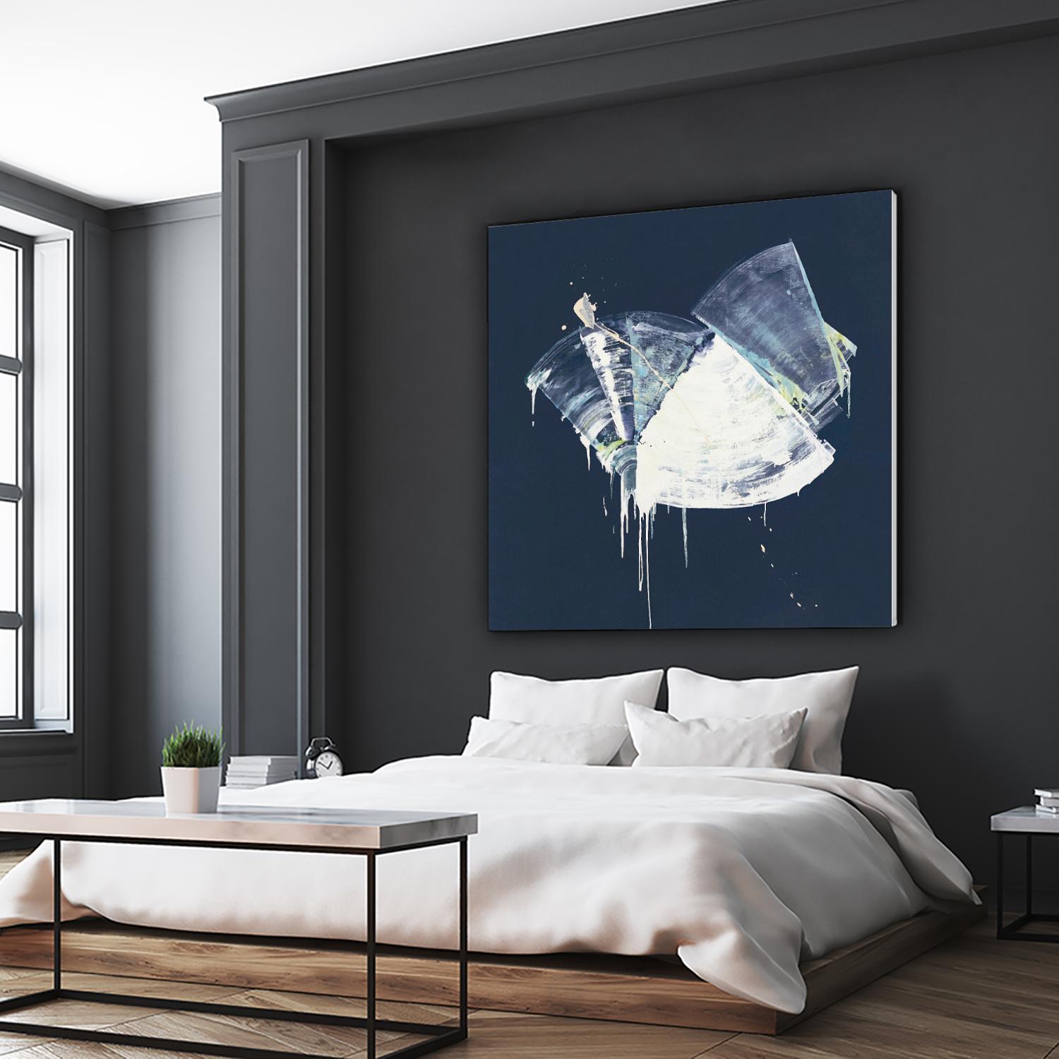 Bells in Motion by Daleno Art on GIANT ART - green abstract abstrait