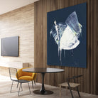 Bells in Motion by Daleno Art on GIANT ART - green abstract abstrait