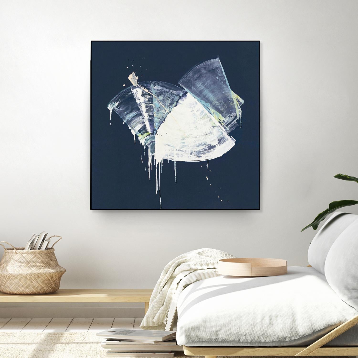 Bells in Motion by Daleno Art on GIANT ART - green abstract abstrait