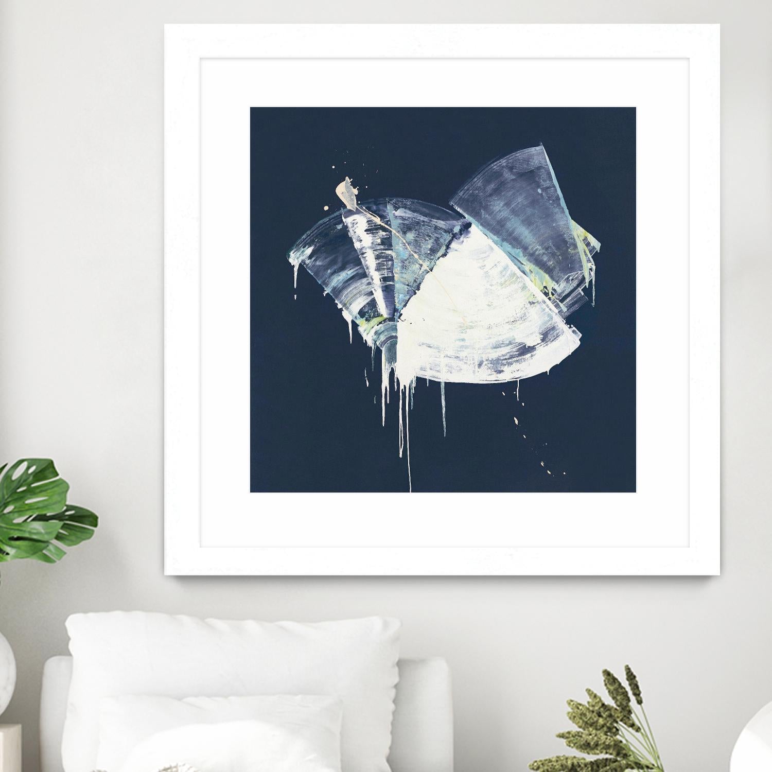 Bells in Motion by Daleno Art on GIANT ART - green abstract abstrait