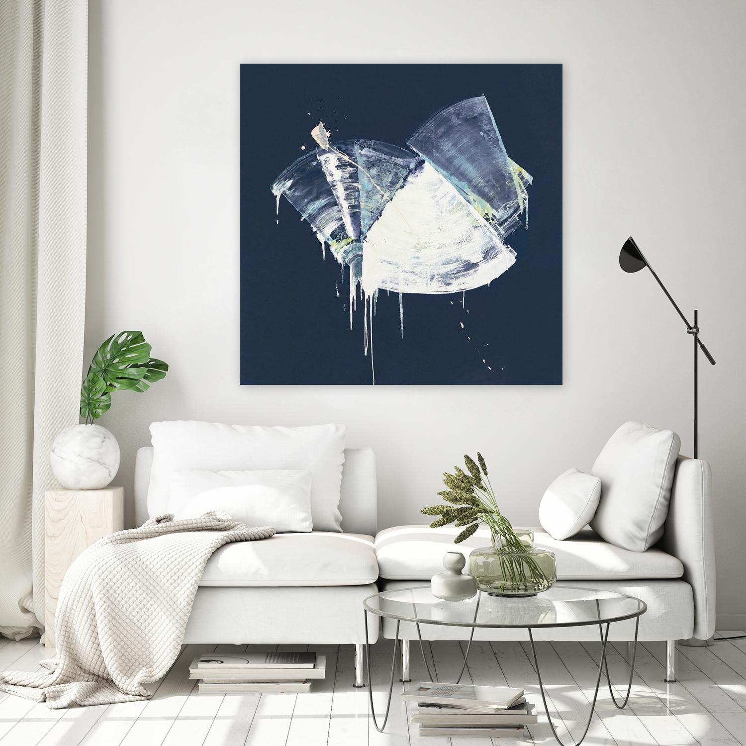 Bells in Motion by Daleno Art on GIANT ART - green abstract abstrait