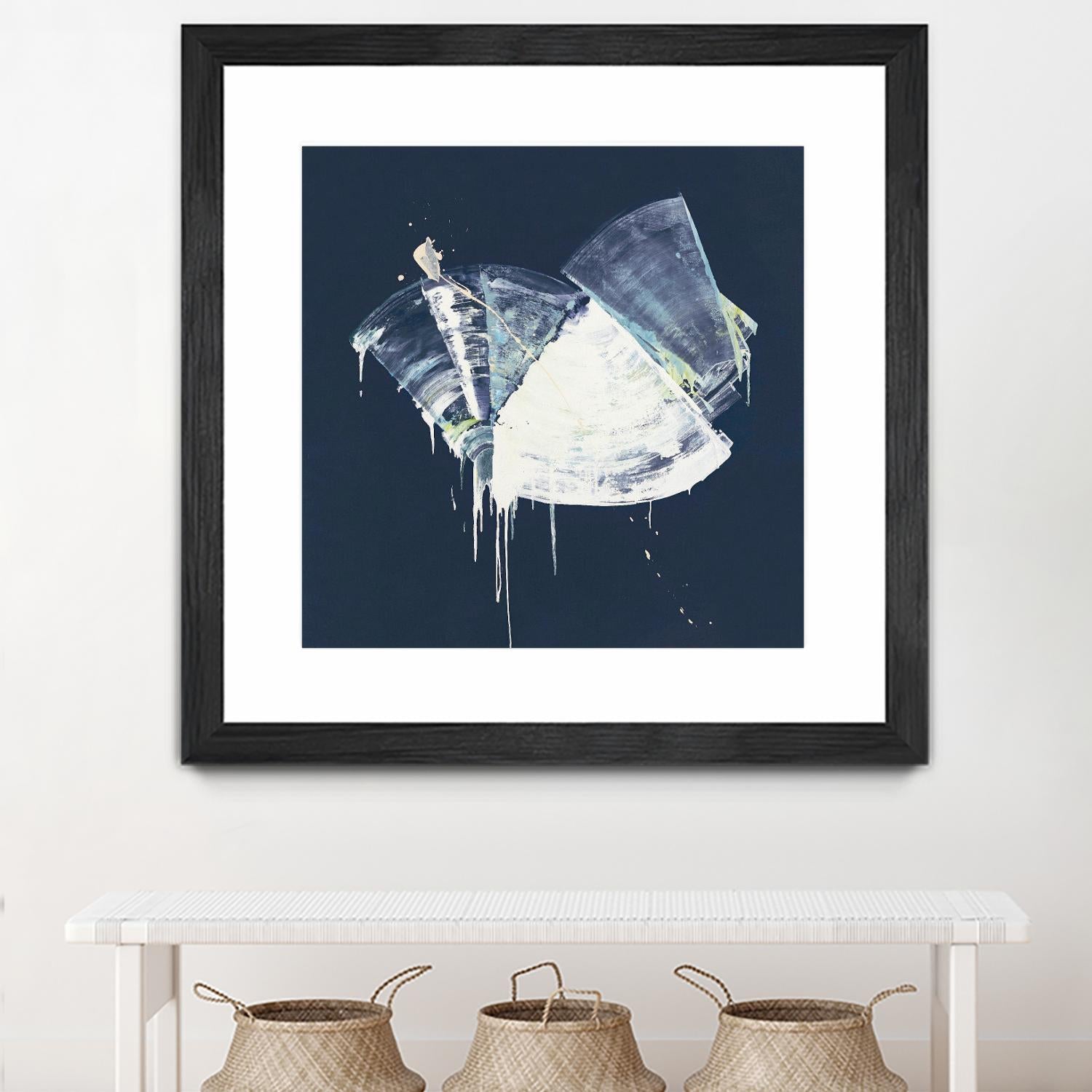 Bells in Motion by Daleno Art on GIANT ART - green abstract abstrait