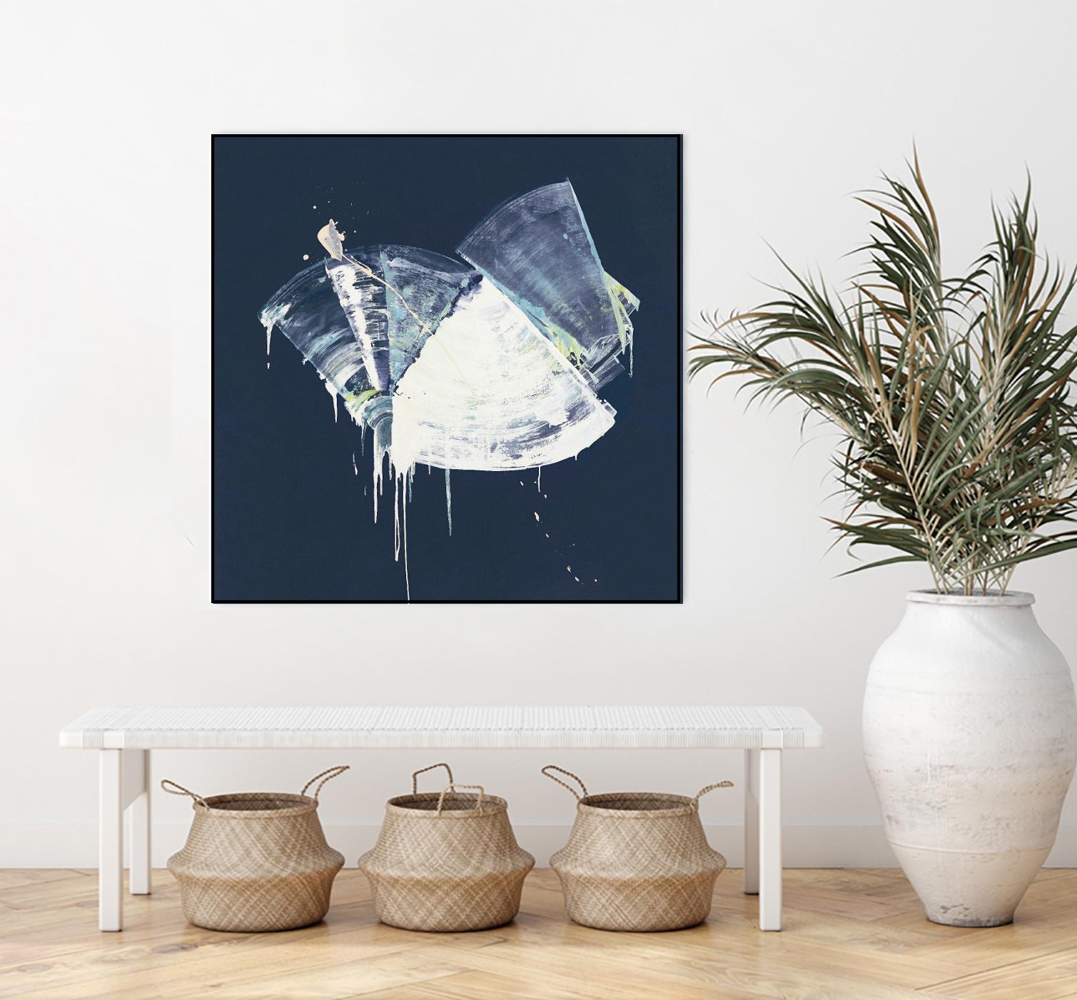 Bells in Motion by Daleno Art on GIANT ART - green abstract abstrait