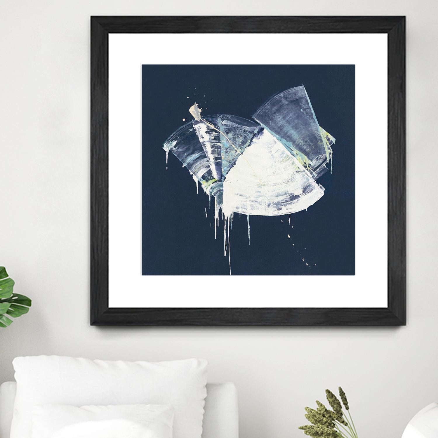 Bells in Motion by Daleno Art on GIANT ART - green abstract abstrait