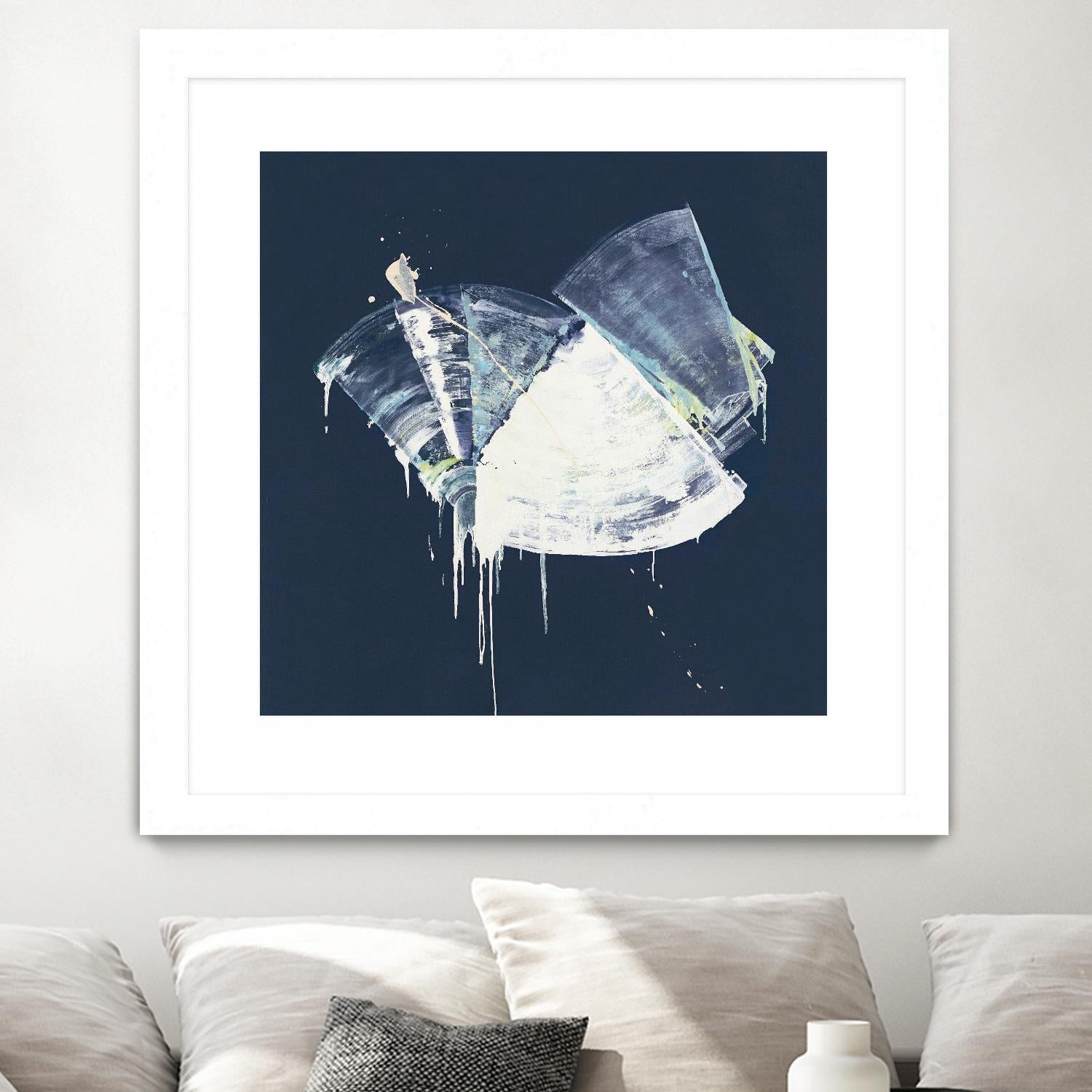 Bells in Motion by Daleno Art on GIANT ART - green abstract abstrait