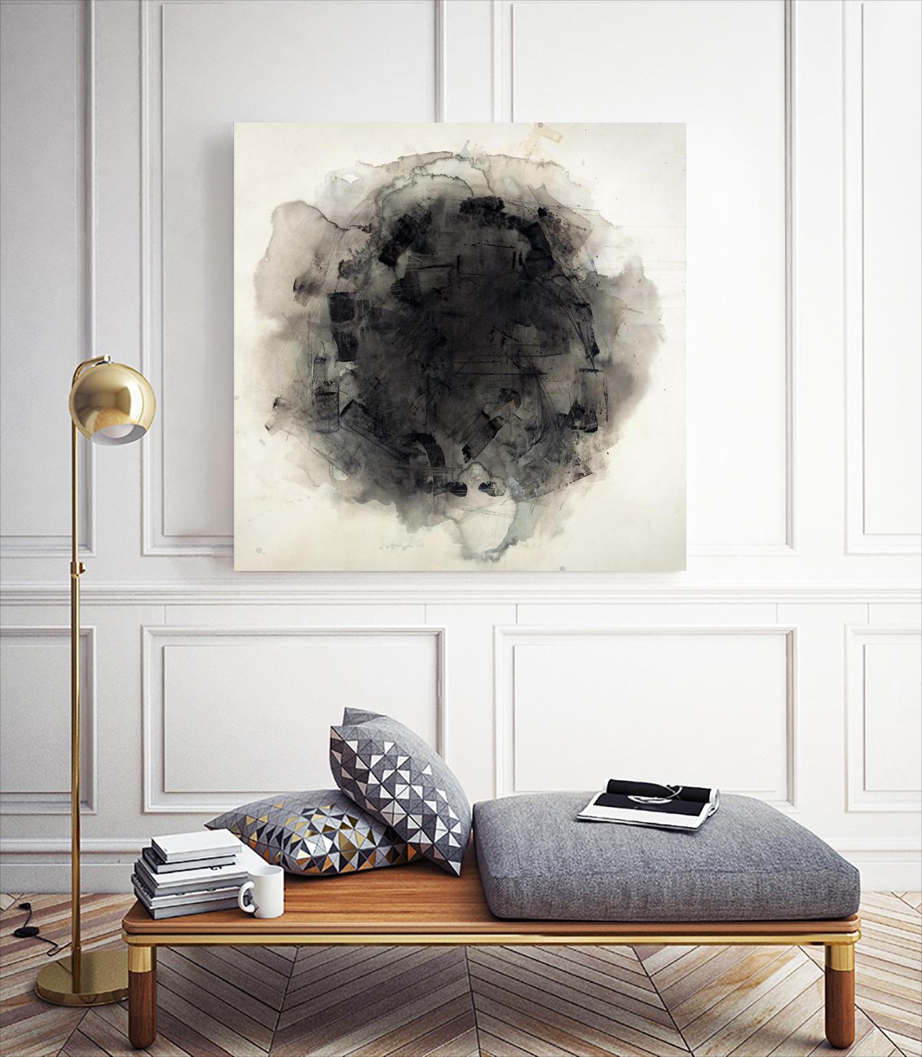 Positives and Negatives I by Daleno Art on GIANT ART - white abstract abstract