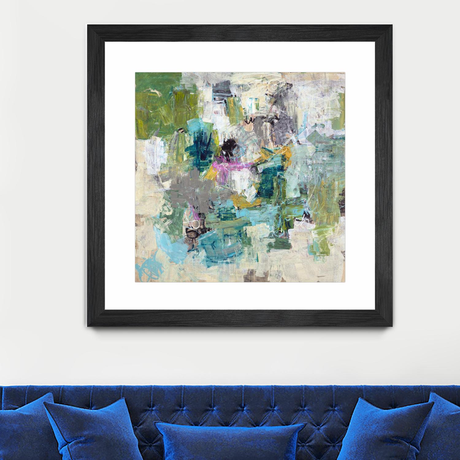 Break the Intrusion by Daleno Art on GIANT ART - beige abstract abstrait