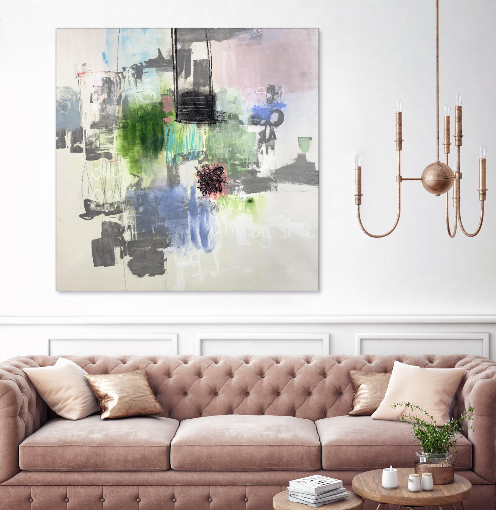 Uncontained by Daleno Art on GIANT ART - grey  abstract abstrait