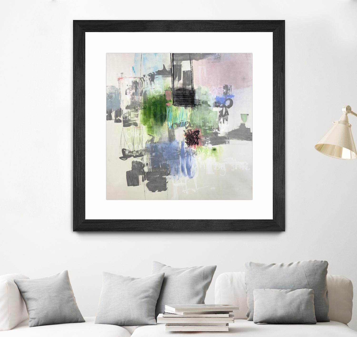 Uncontained by Daleno Art on GIANT ART - grey  abstract abstrait