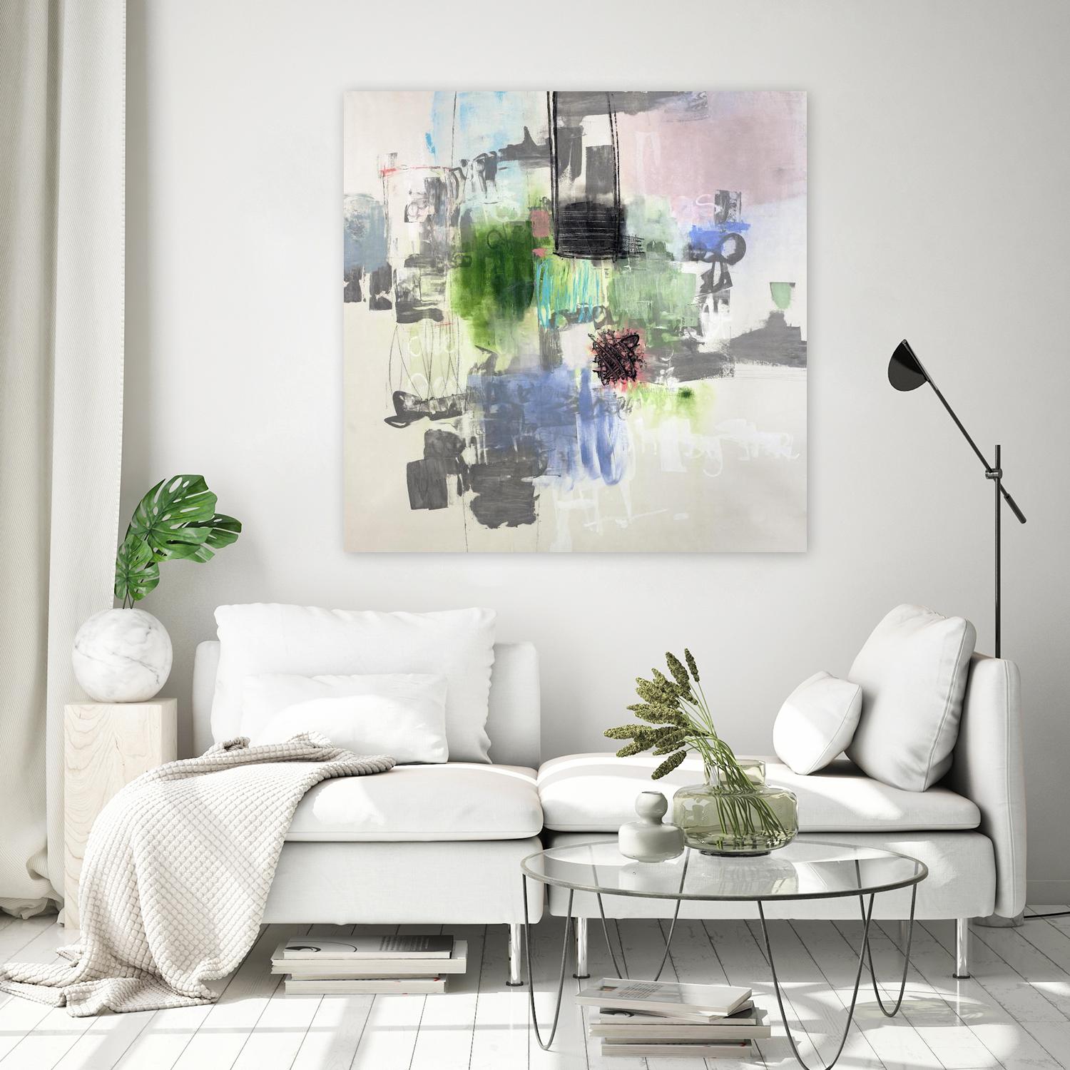 Uncontained by Daleno Art on GIANT ART - grey  abstract abstrait