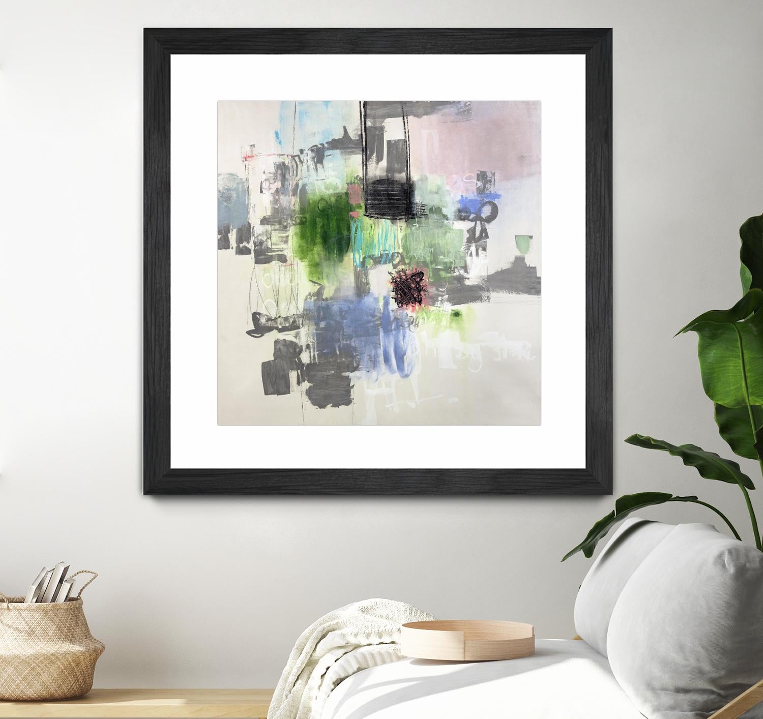 Uncontained by Daleno Art on GIANT ART - grey  abstract abstrait