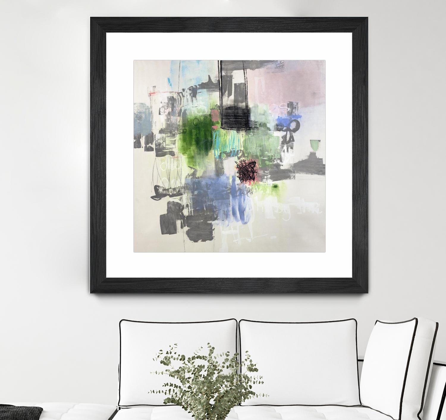 Uncontained by Daleno Art on GIANT ART - grey  abstract abstrait