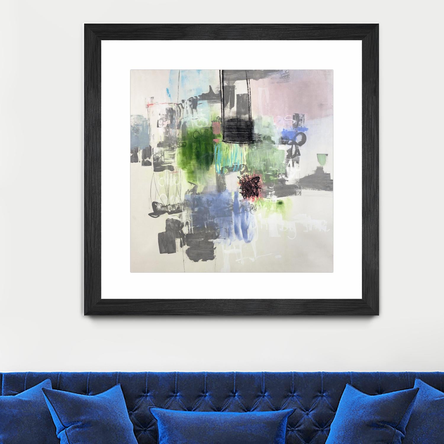 Uncontained by Daleno Art on GIANT ART - grey  abstract abstrait
