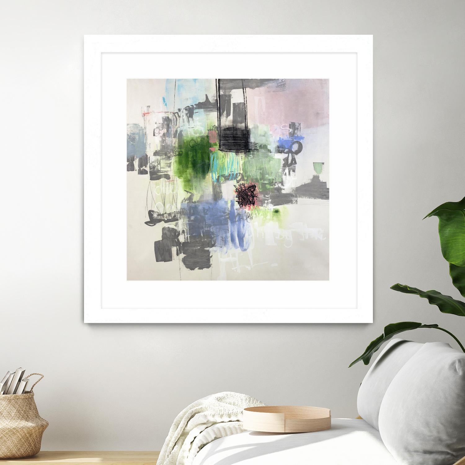 Uncontained by Daleno Art on GIANT ART - grey  abstract abstrait