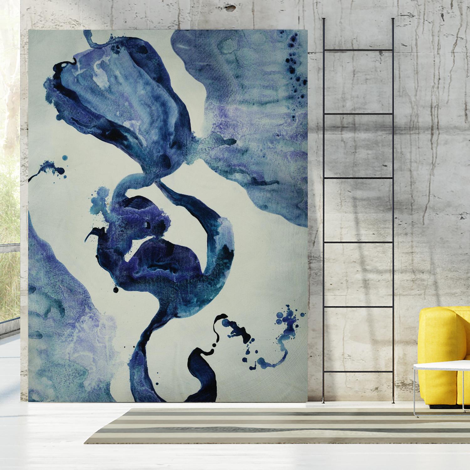 Inky Waters III by Daleno Art on GIANT ART - abstract