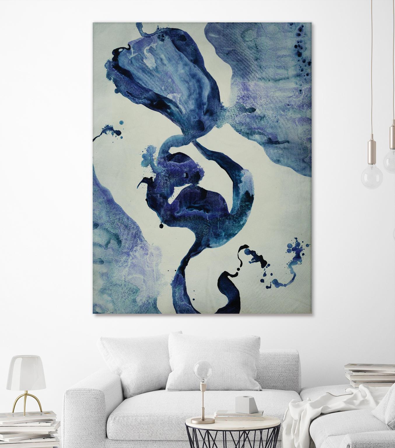 Inky Waters III by Daleno Art on GIANT ART - abstract