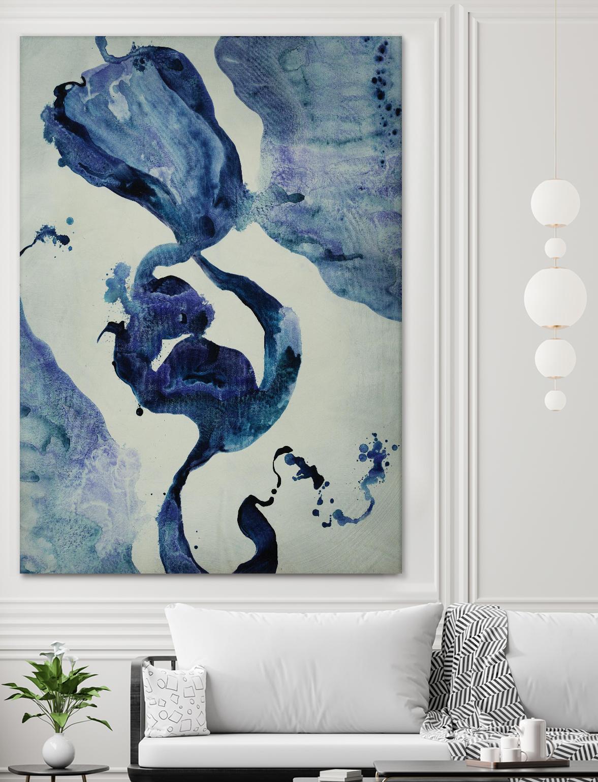 Inky Waters III by Daleno Art on GIANT ART - abstract