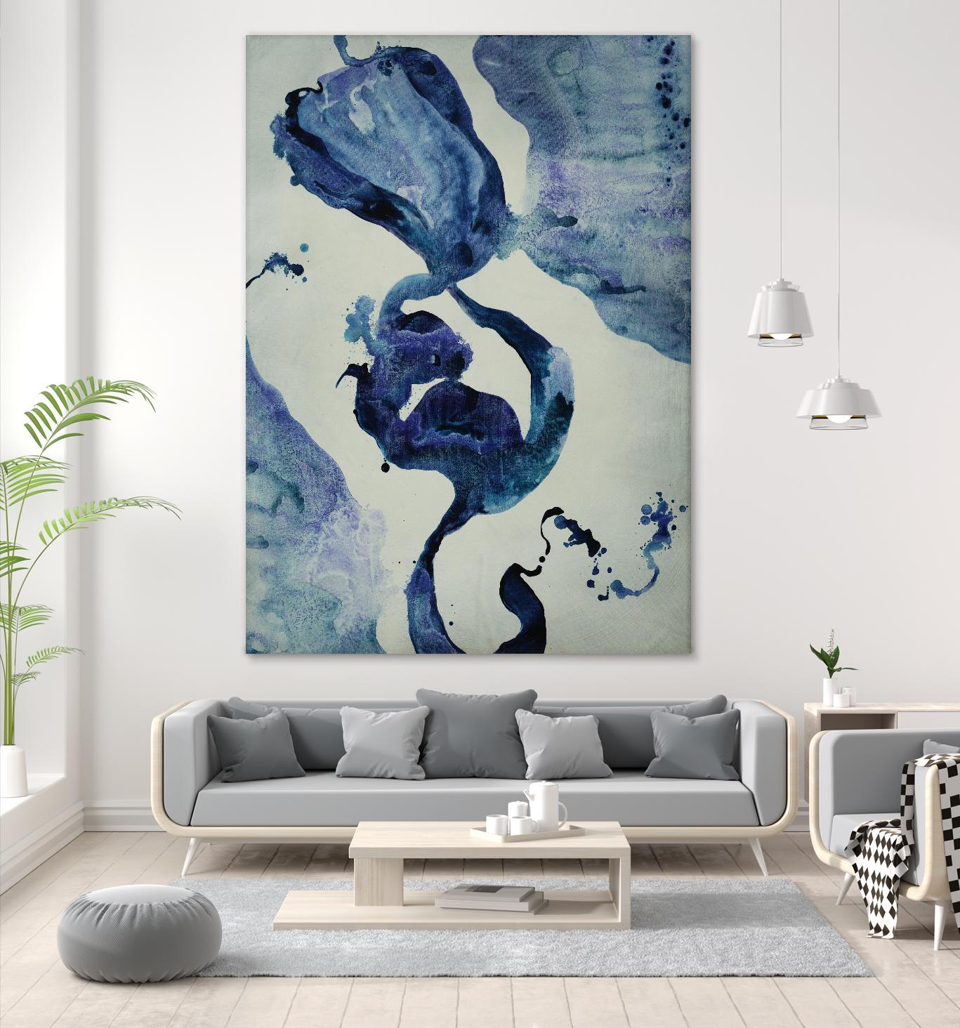 Inky Waters III by Daleno Art on GIANT ART - abstract