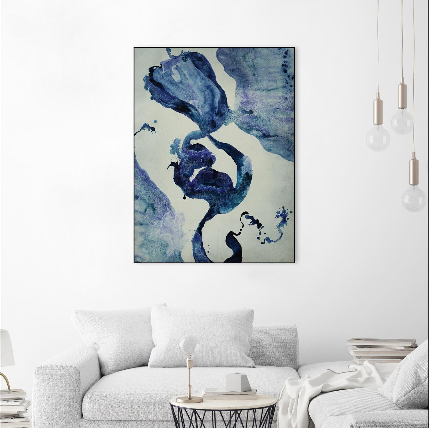 Inky Waters III by Daleno Art on GIANT ART - abstract
