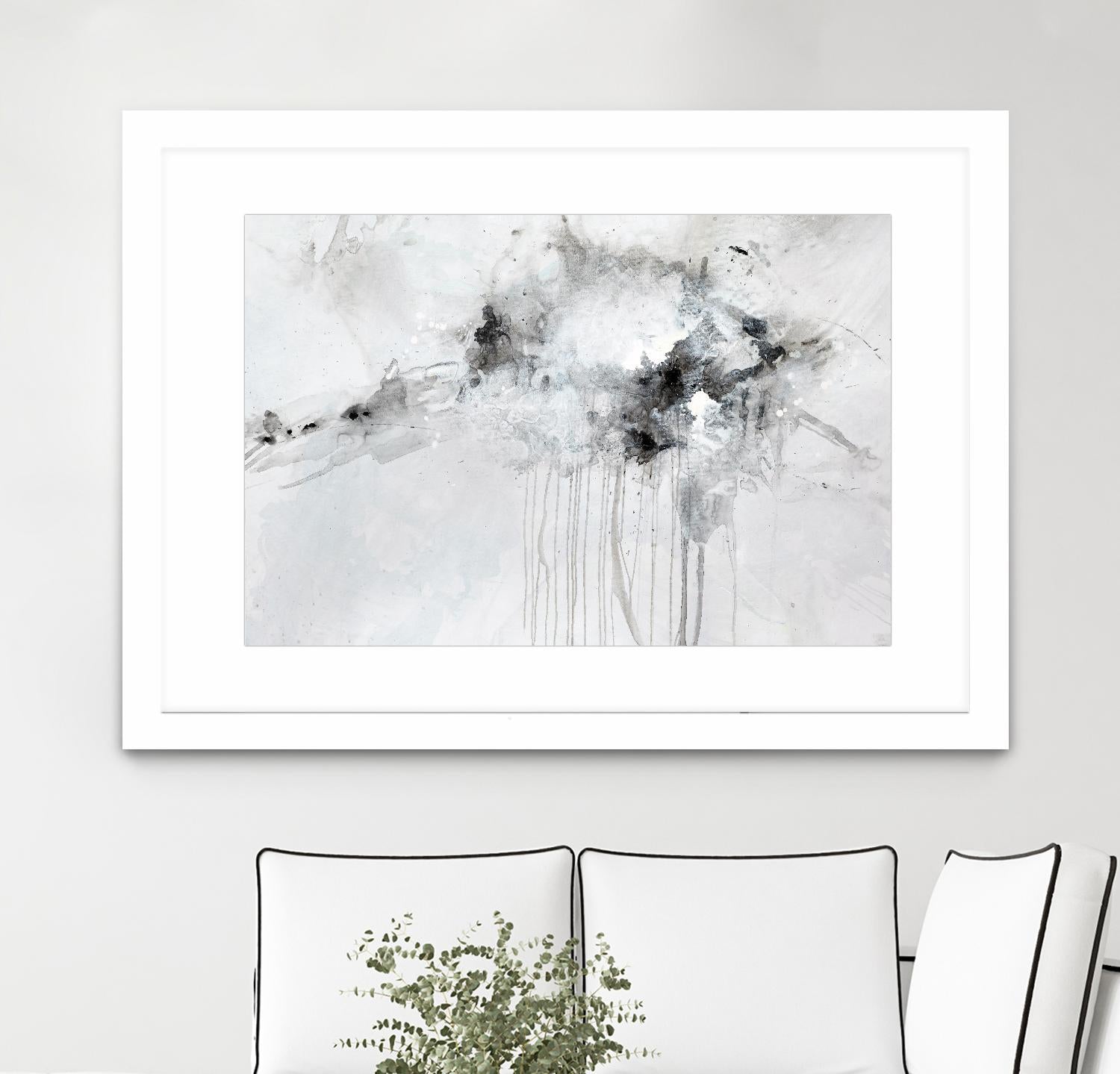 Silent Explosion by Daleno Art on GIANT ART - blue abstract abstrait