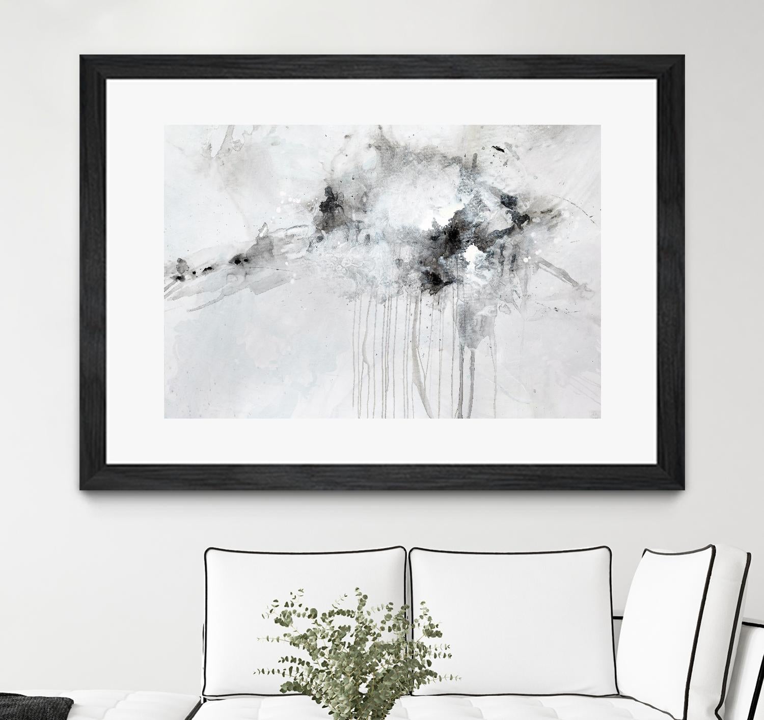 Silent Explosion by Daleno Art on GIANT ART - blue abstract abstrait